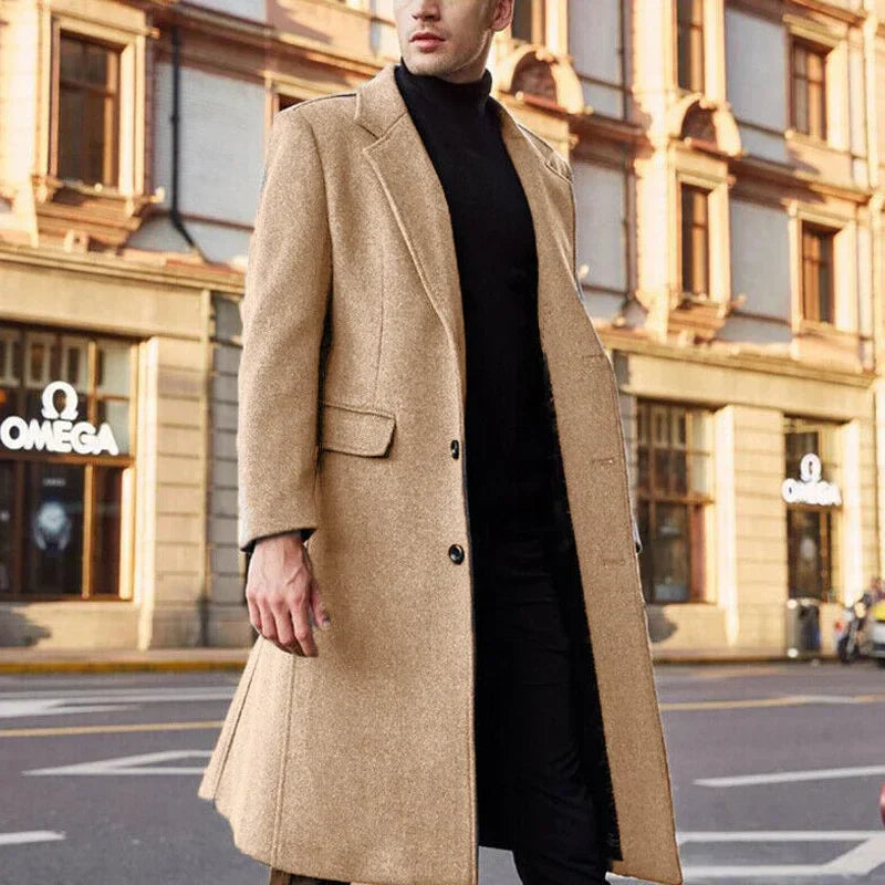 Men's Waterproof Winter Jacket | Warm & Elegant