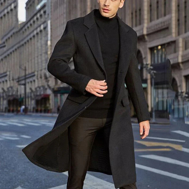 Men's Waterproof Winter Jacket | Warm & Elegant