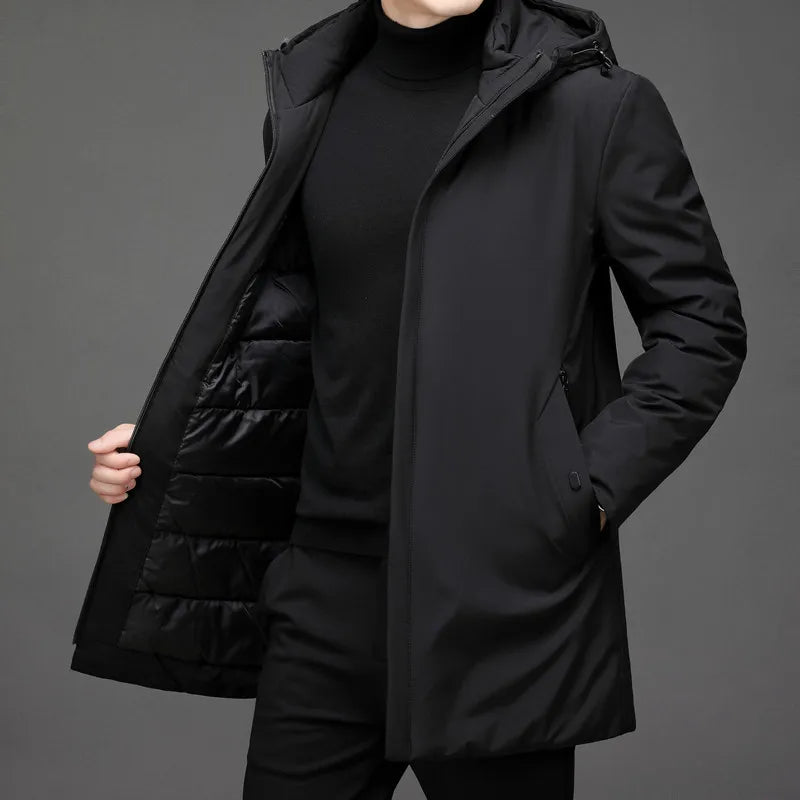 Men's Waterproof Winter Jacket | Warm Fit