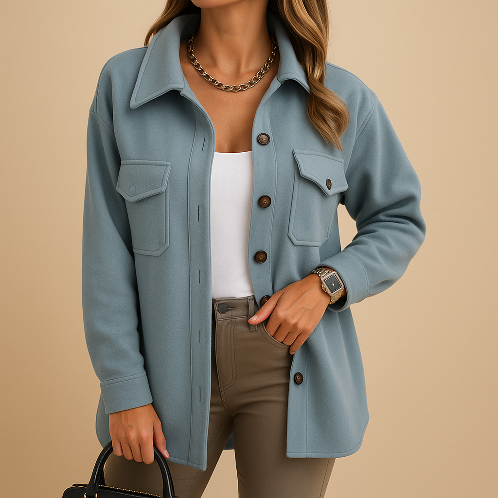 Long Winter Coat with Tailored Silhouette