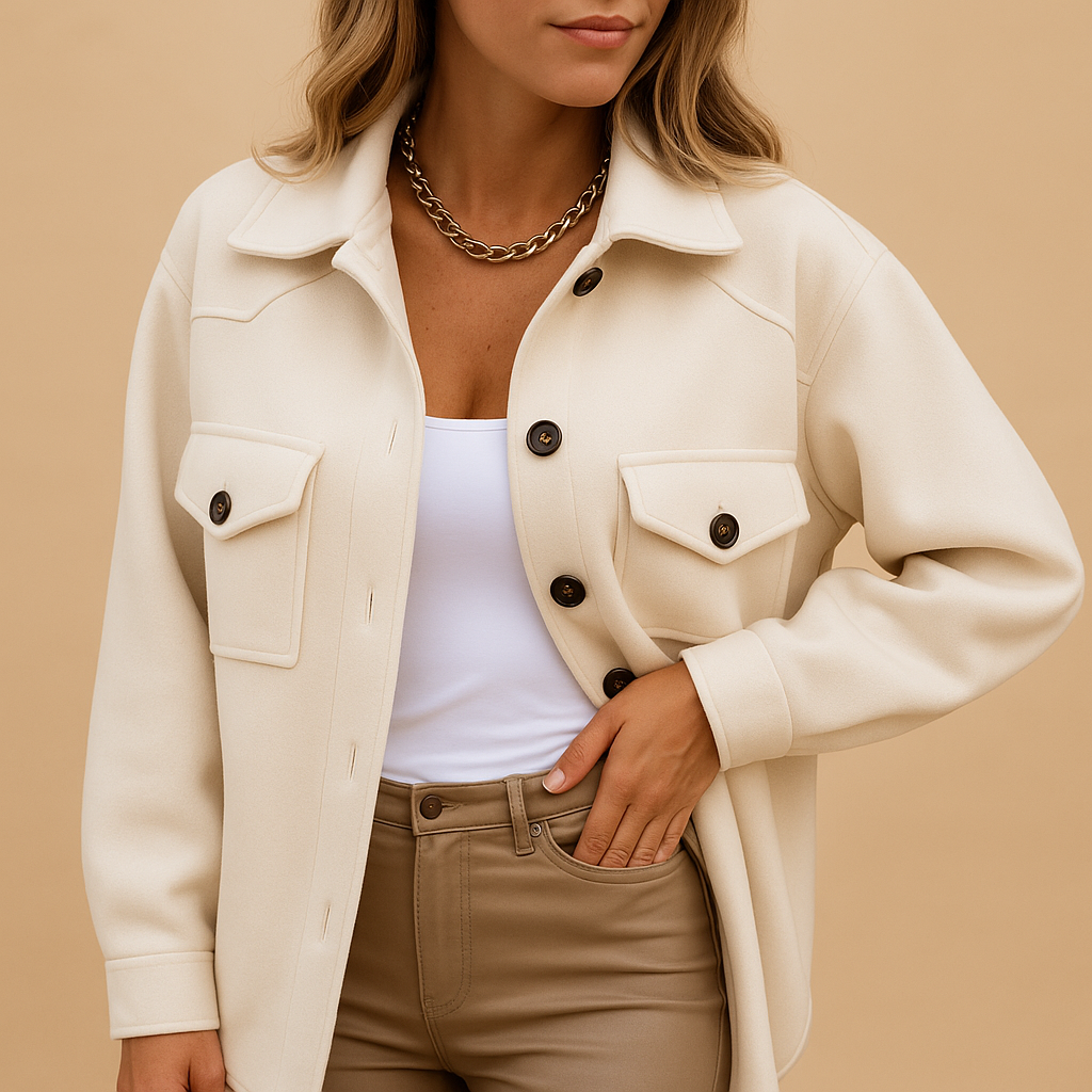 Long Winter Coat with Tailored Silhouette