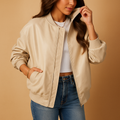 Long Baseball Style Coat