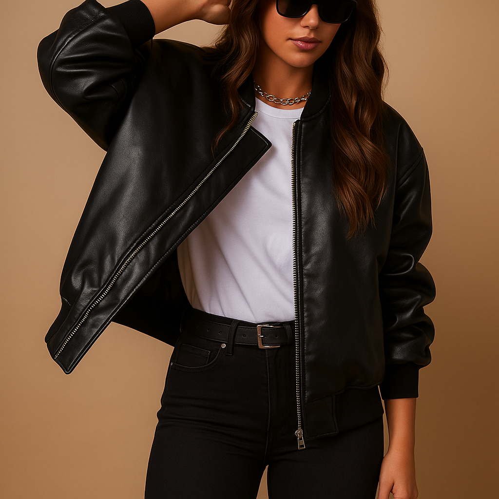 Long Baseball Style Coat