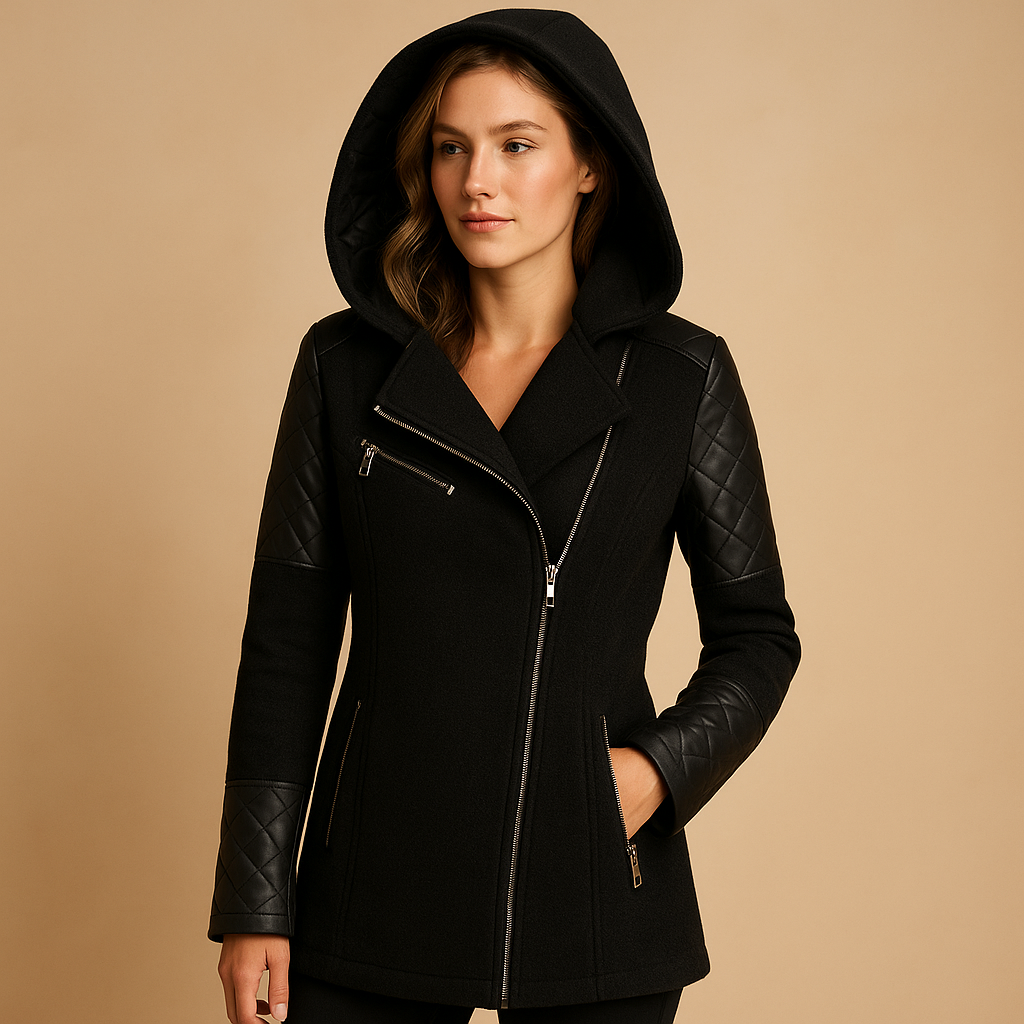 Long Hooded Winter Coat