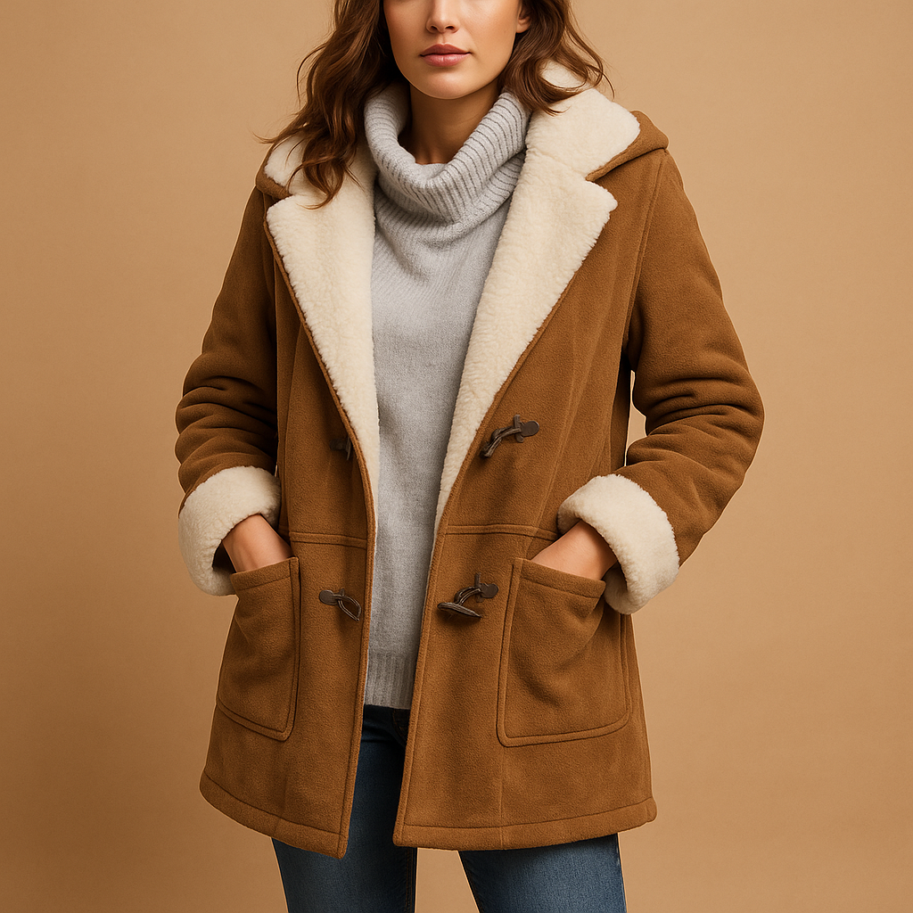 Long Hooded Winter Coat with Soft Lining