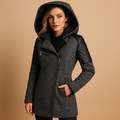 Long Hooded Winter Coat