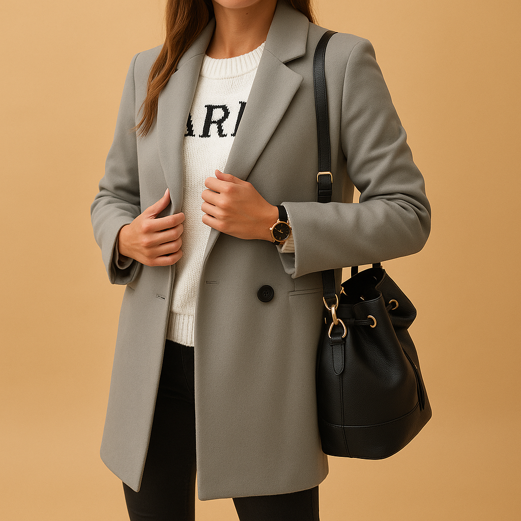 Long Tailored Winter Coat