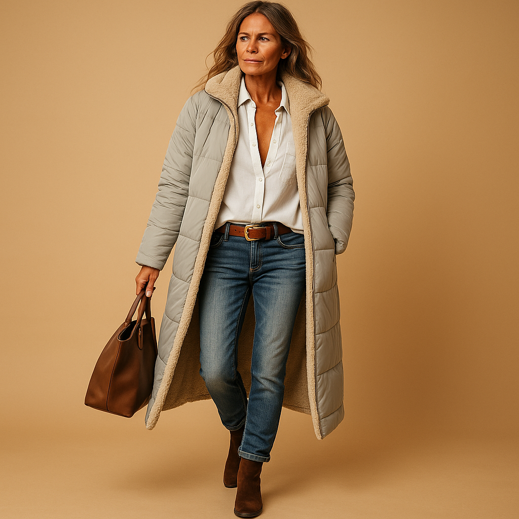 Long Padded Winter Coat