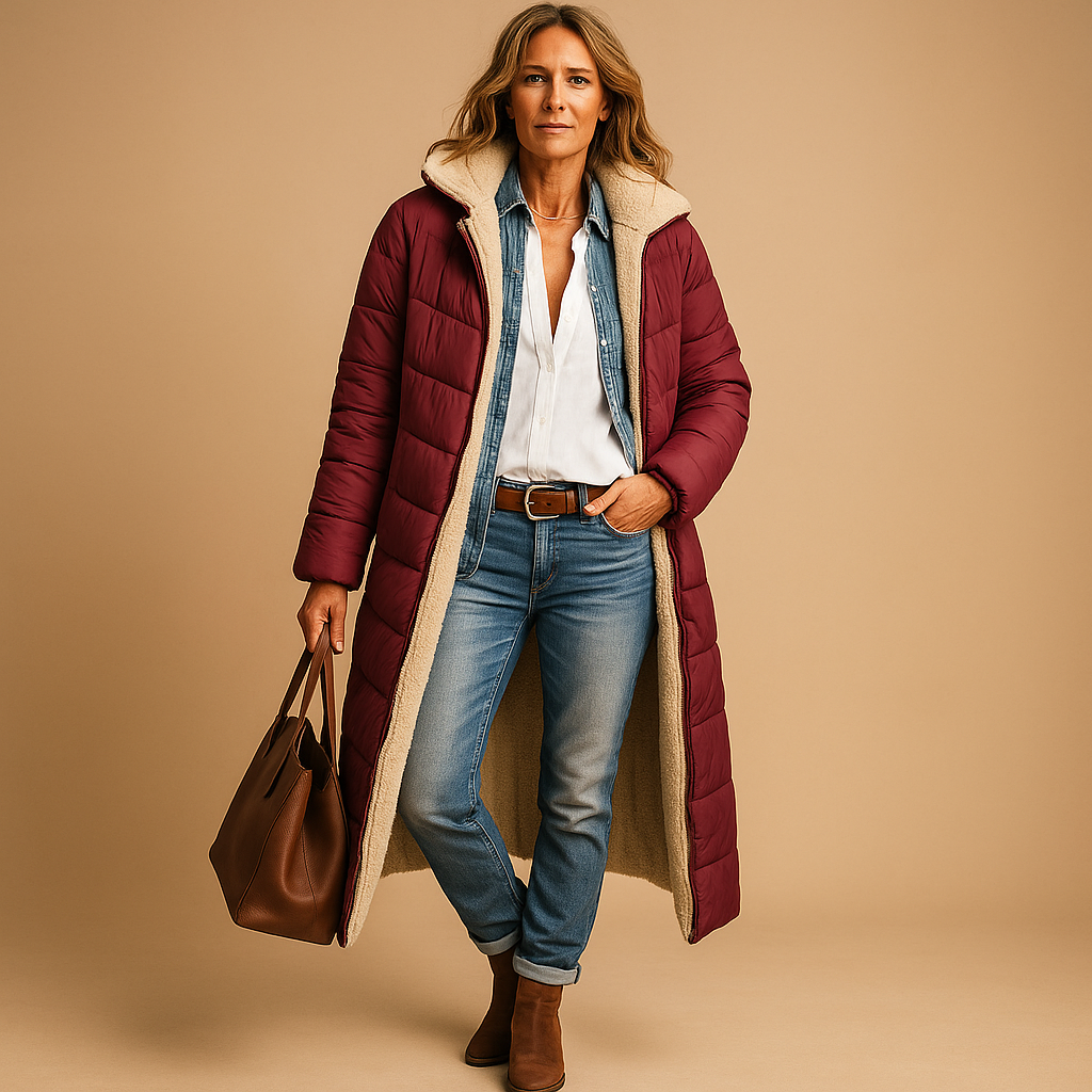 Long Padded Winter Coat