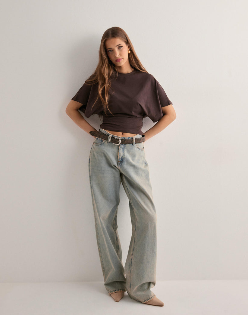 Leona Relaxed Round-Neck Top