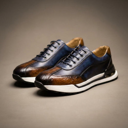 Ashford | Textured Low-Top Sneakers