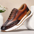 Ashford | Textured Low-Top Sneakers