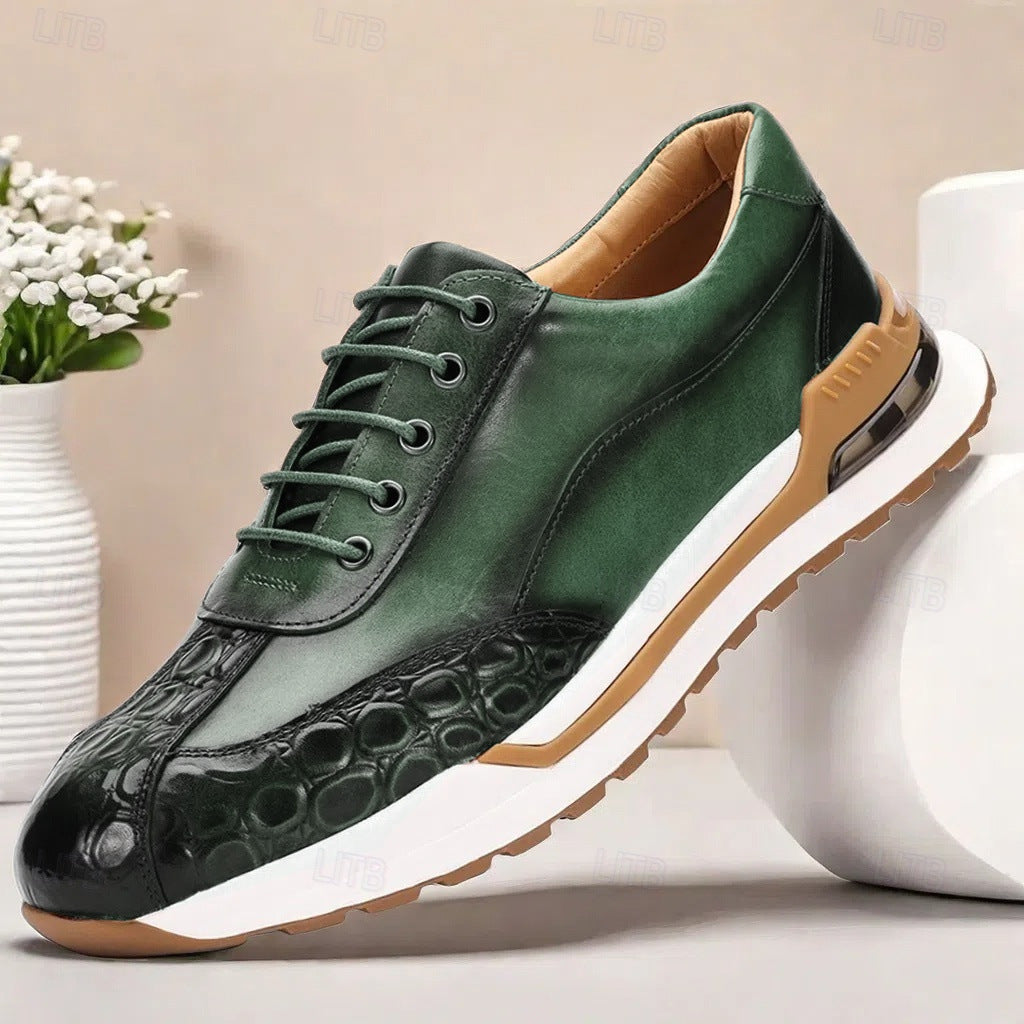 Ashford | Textured Low-Top Sneakers