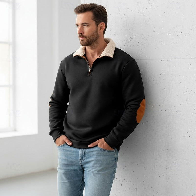 Nash | Half-Zip Stand-Collar Pullover