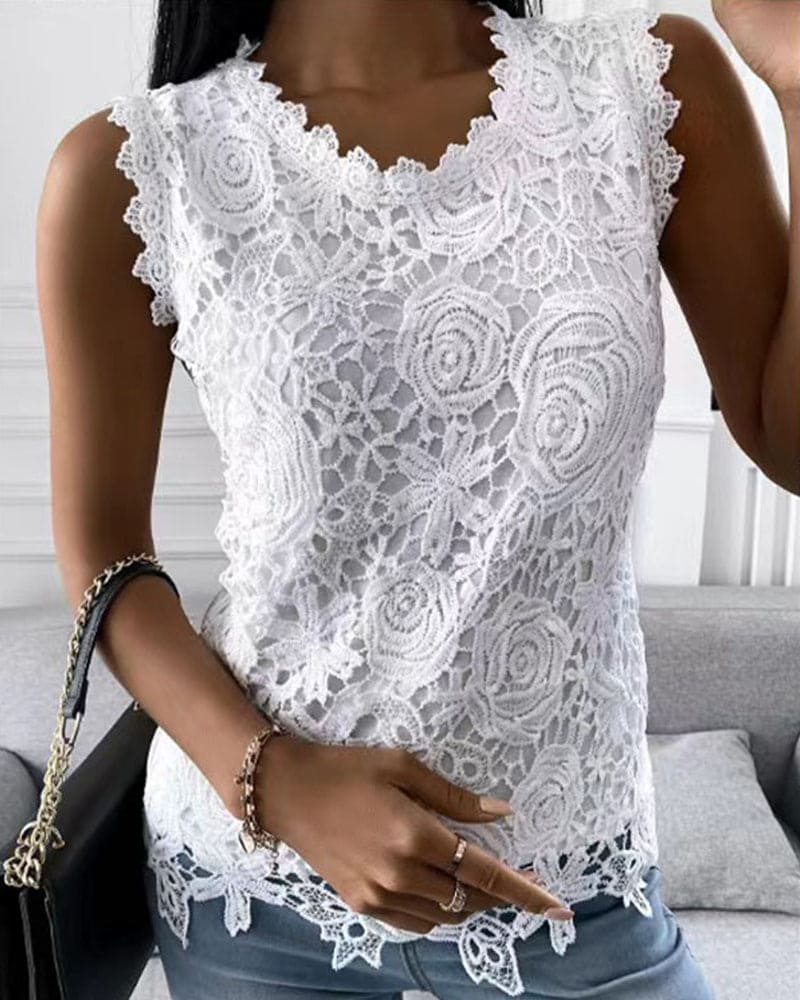 Octavia Stylish Lace Top
