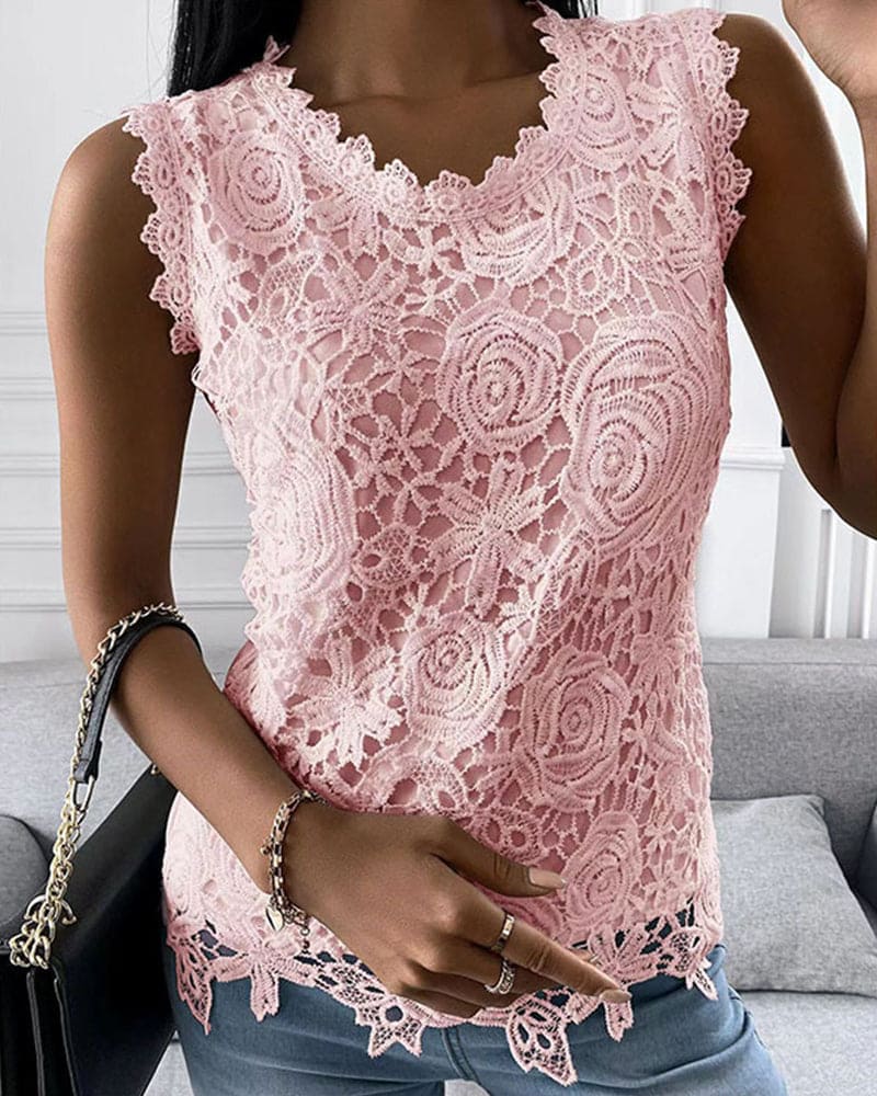 Octavia Stylish Lace Top