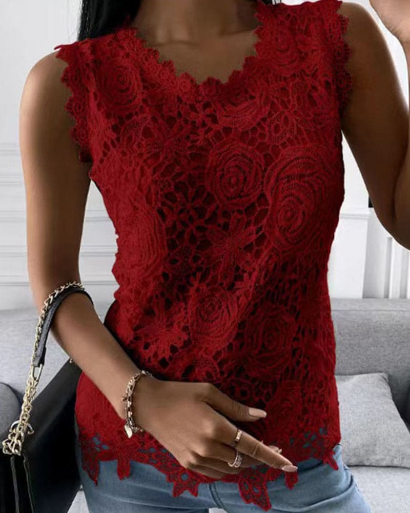 Octavia Stylish Lace Top