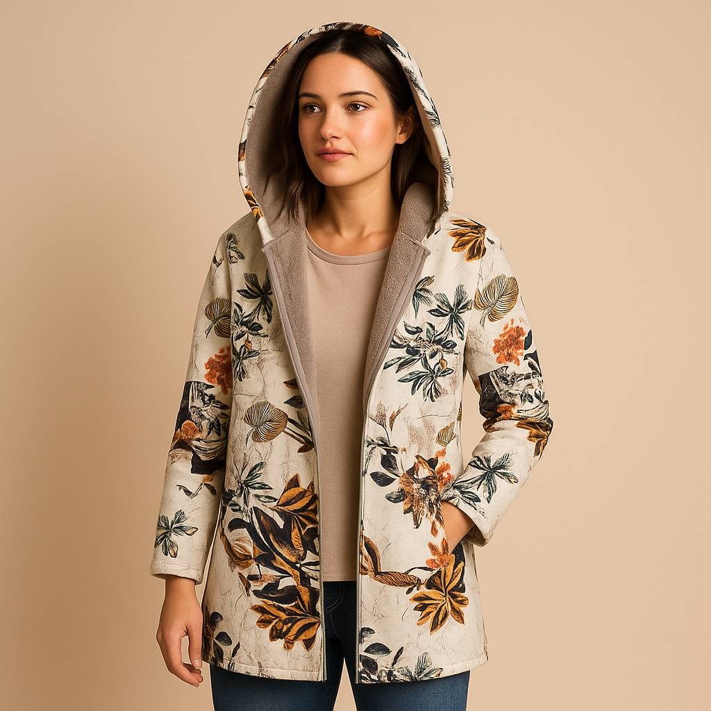 Reversible Thermal Jacket with Hood
