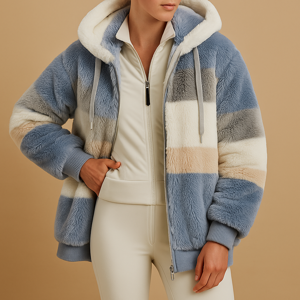 Oversized Knitted Jacket with Pockets