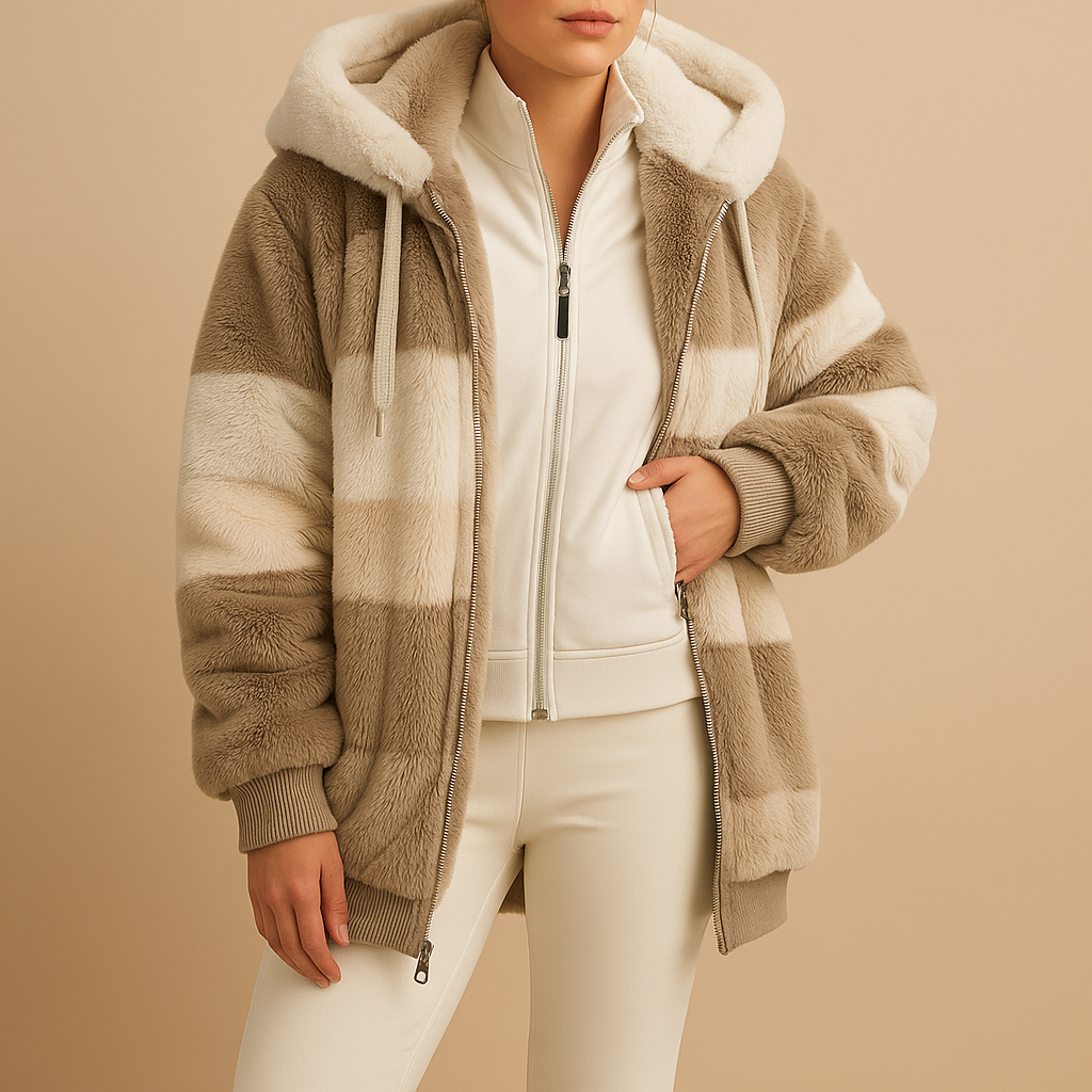 Oversized Knitted Jacket with Pockets
