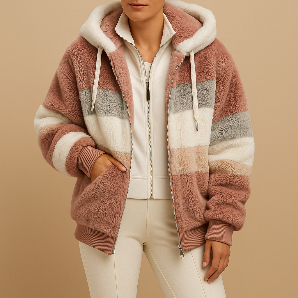 Oversized Knitted Jacket with Pockets