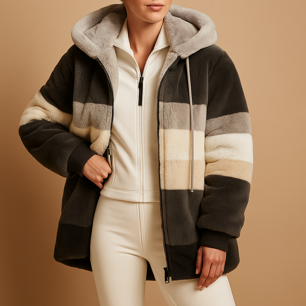 Oversized Knitted Jacket with Pockets