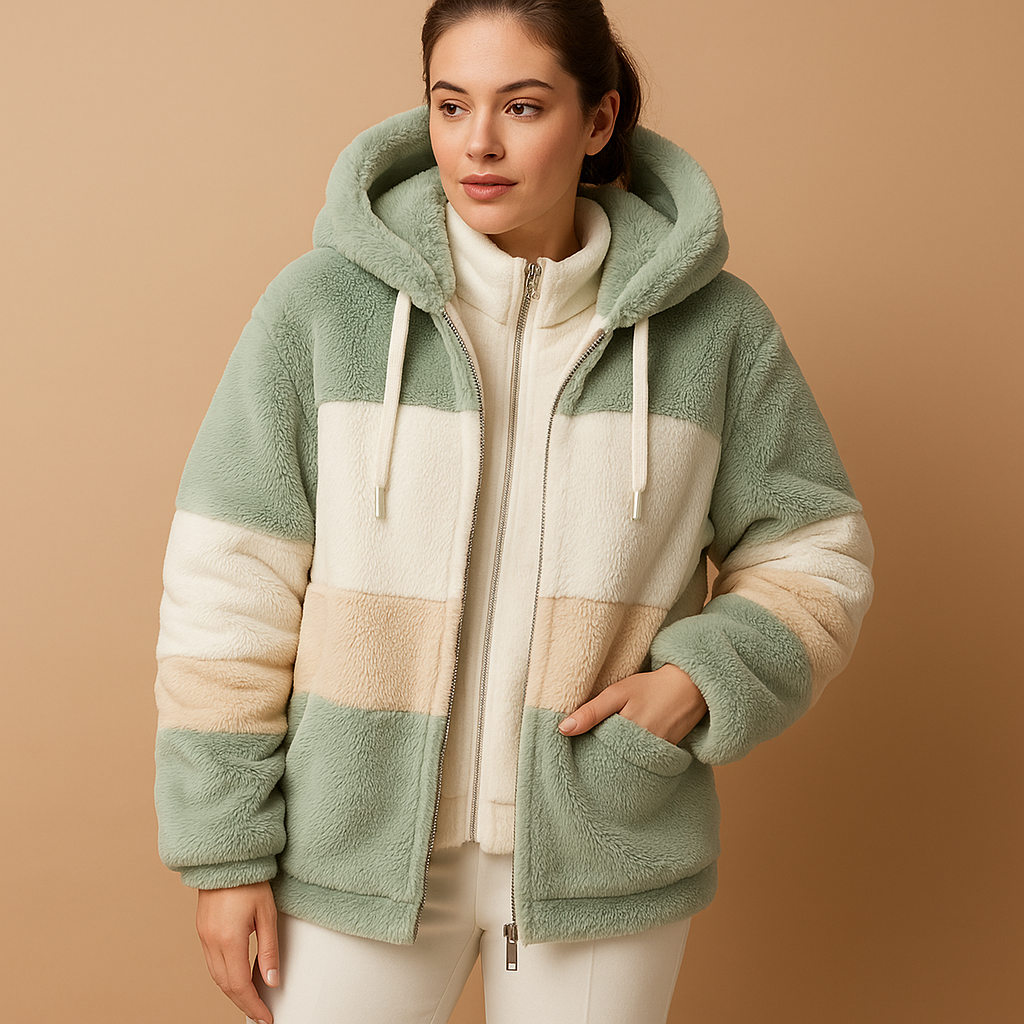 Oversized Knitted Jacket with Pockets