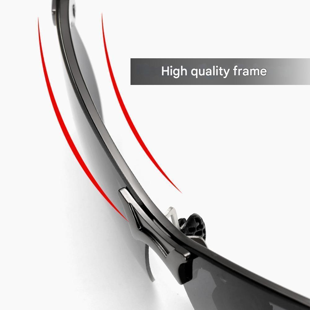 Unisex Photochromic Polarized Sunglasses