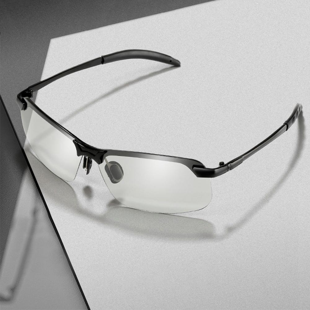 Unisex Photochromic Polarized Sunglasses
