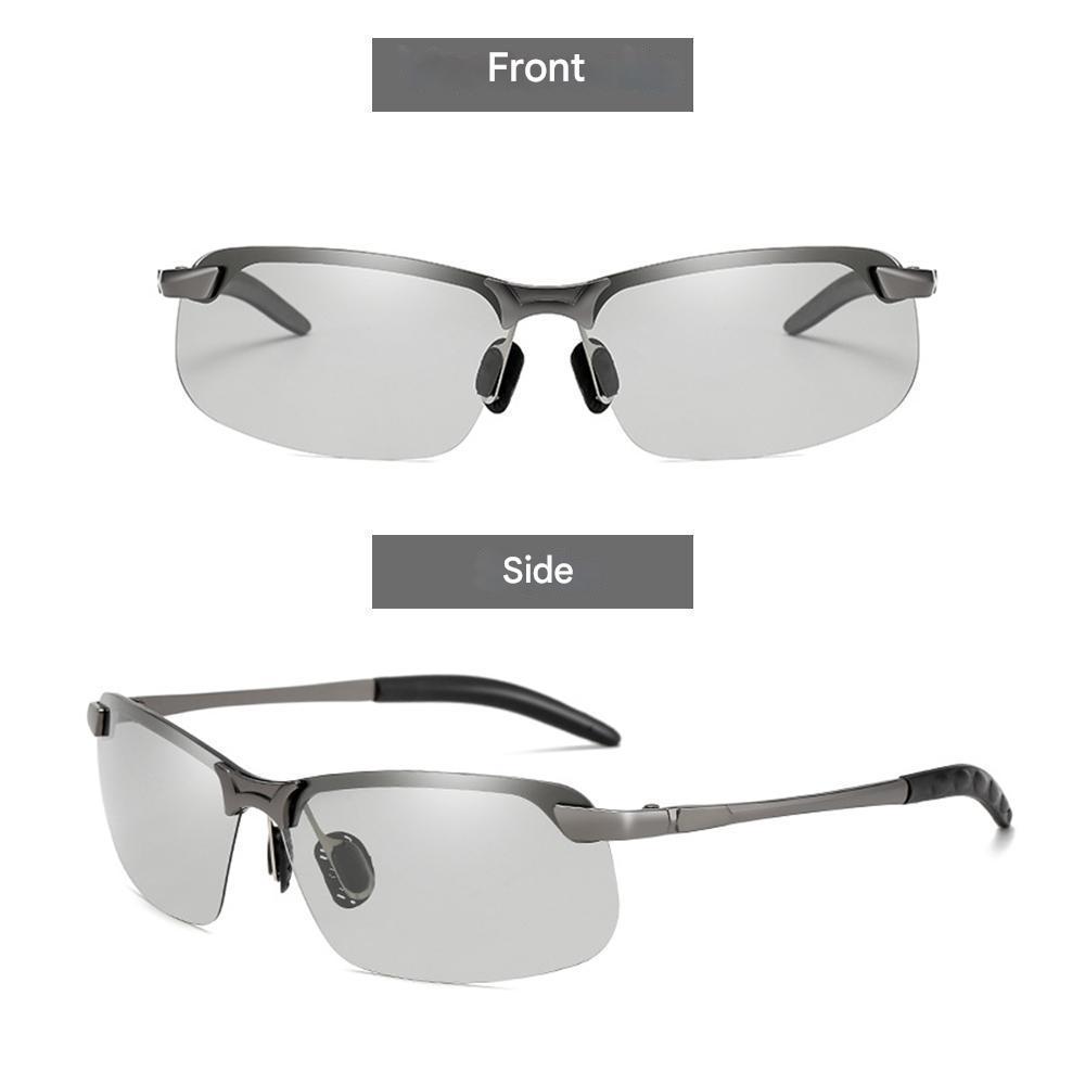 Unisex Photochromic Polarized Sunglasses