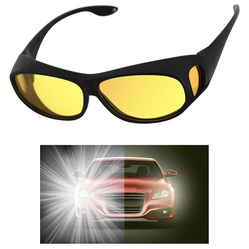 Unisex Anti-Glare Night Vision Glasses with Polarized UV Protection