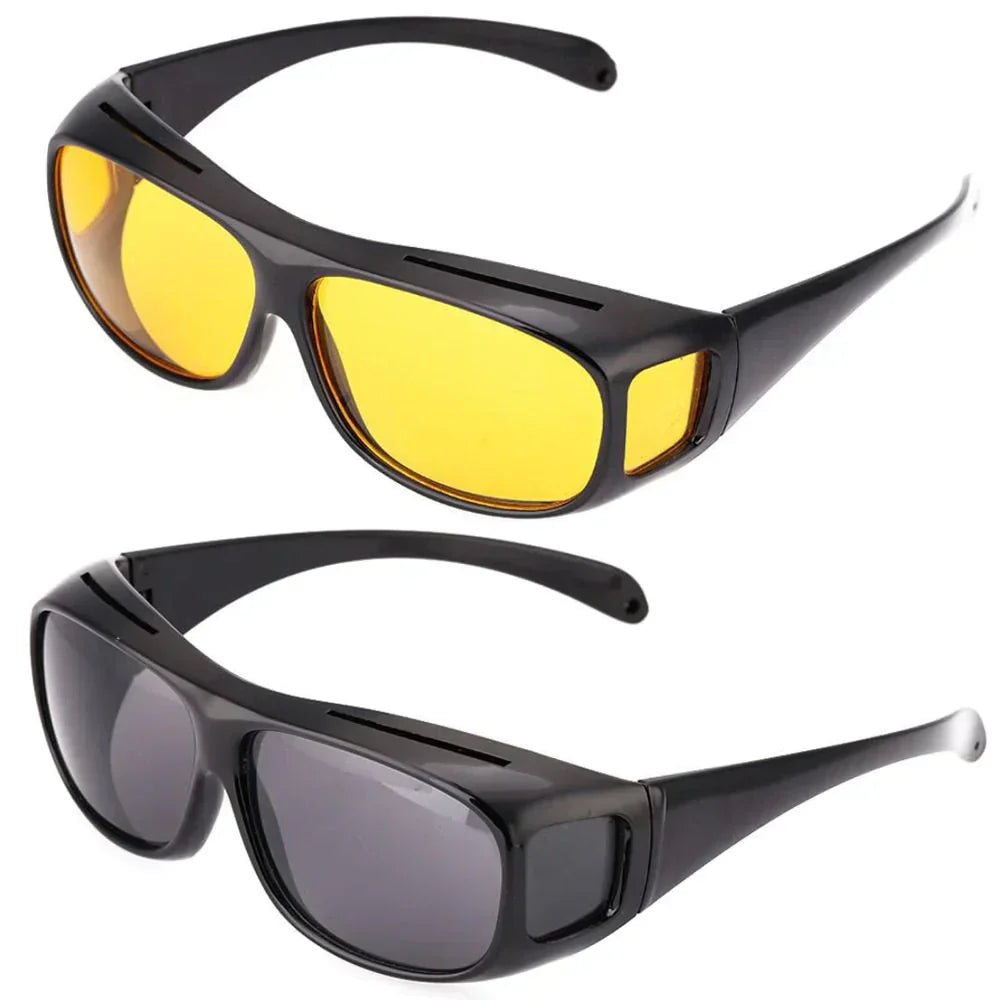 Unisex Anti-Glare Night Vision Glasses with Polarized UV Protection