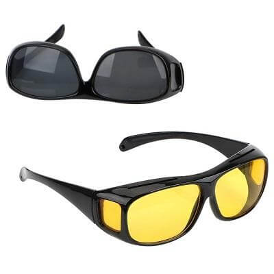 Unisex Anti-Glare Night Vision Glasses with Polarized UV Protection