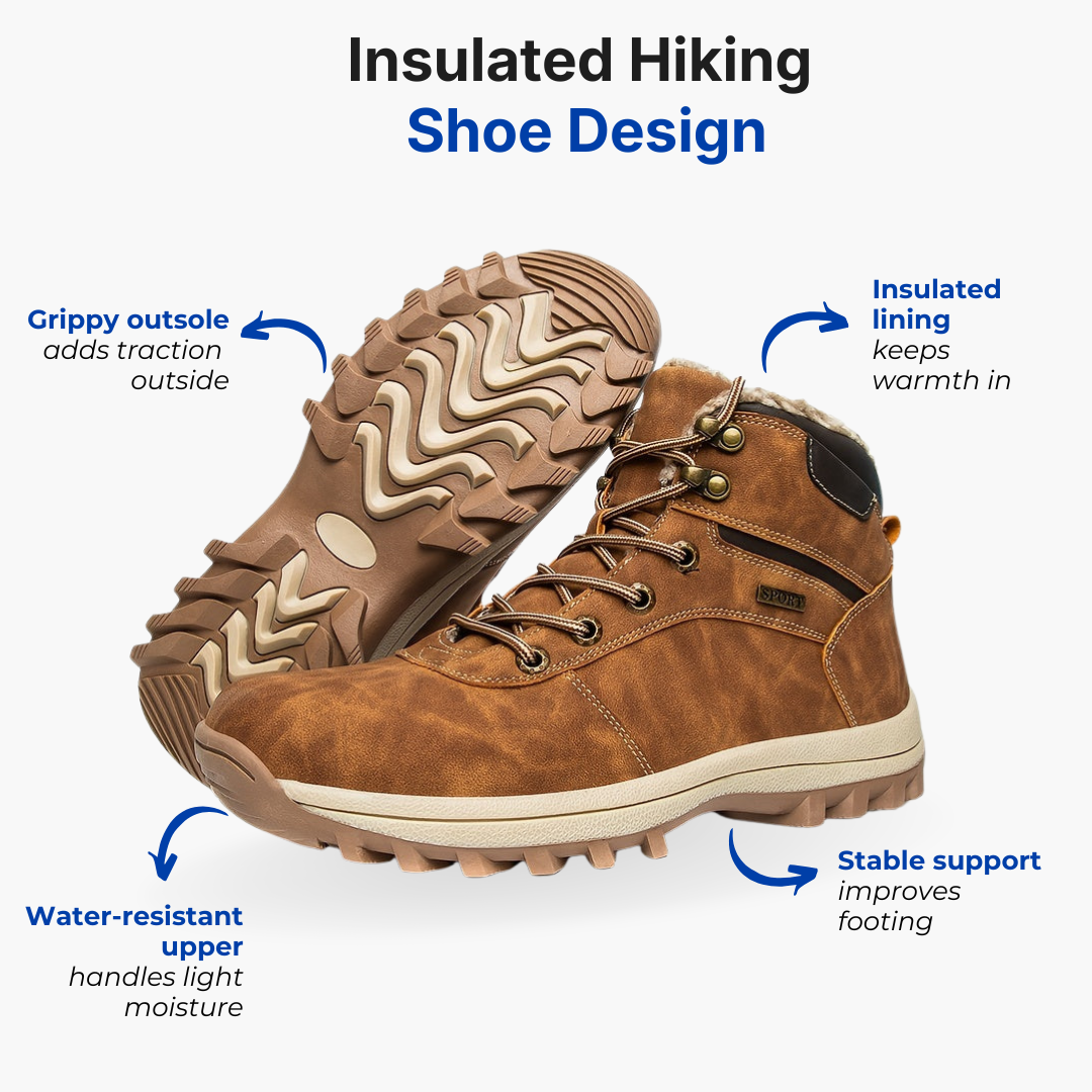 Yates | Insulated Low-Cut Hiking Shoes