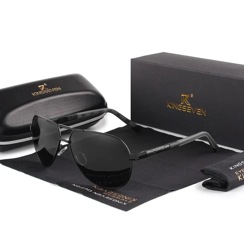Men's UV400 Sunglasses with Vintage Style and Durable Design