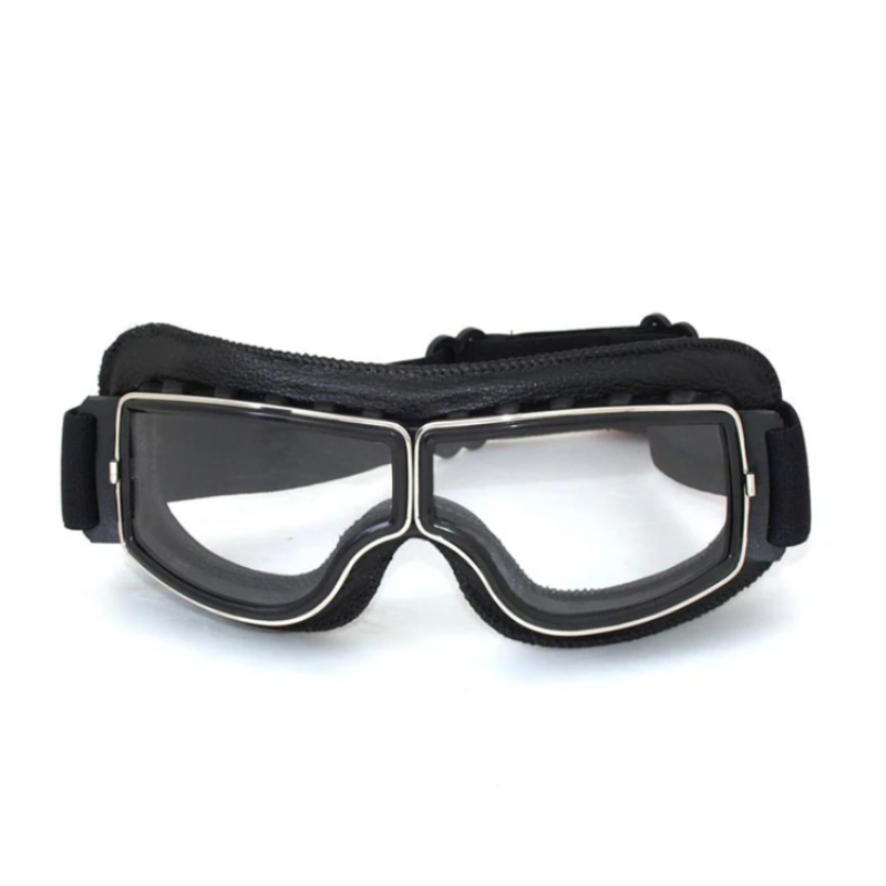 Vintage Motorcycle Goggles – Retro Style with Protective Design