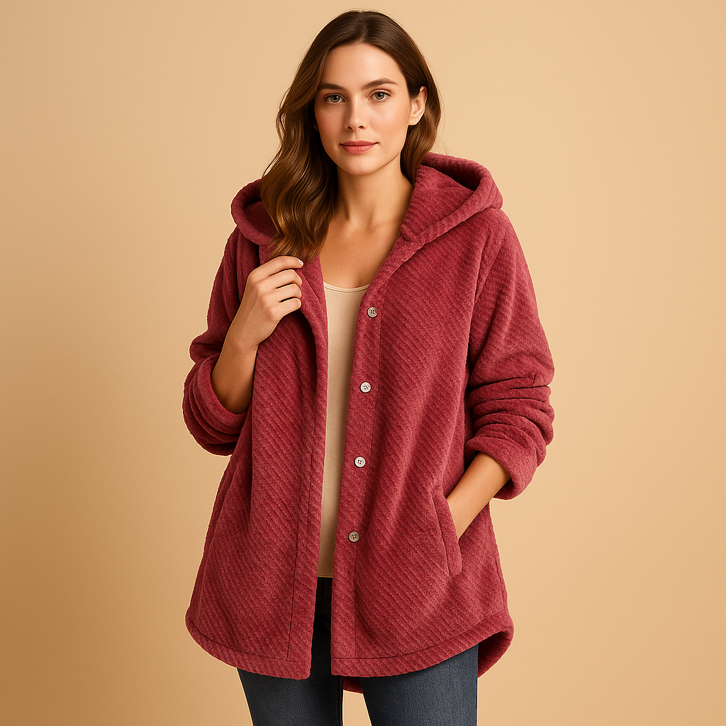 Insulated Winter Coat with Hood