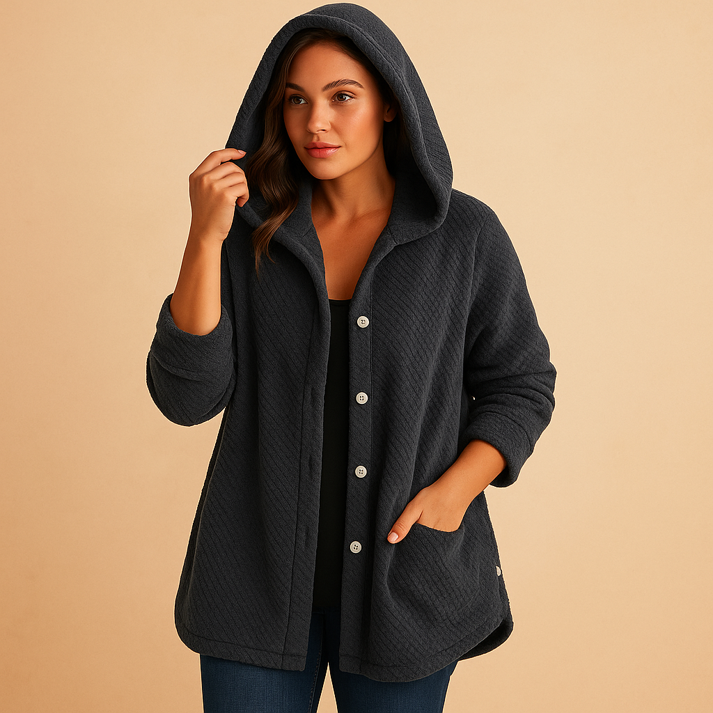Insulated Winter Coat with Hood