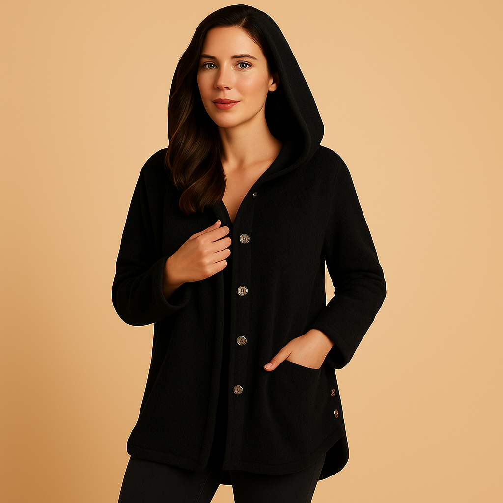 Insulated Winter Coat with Hood